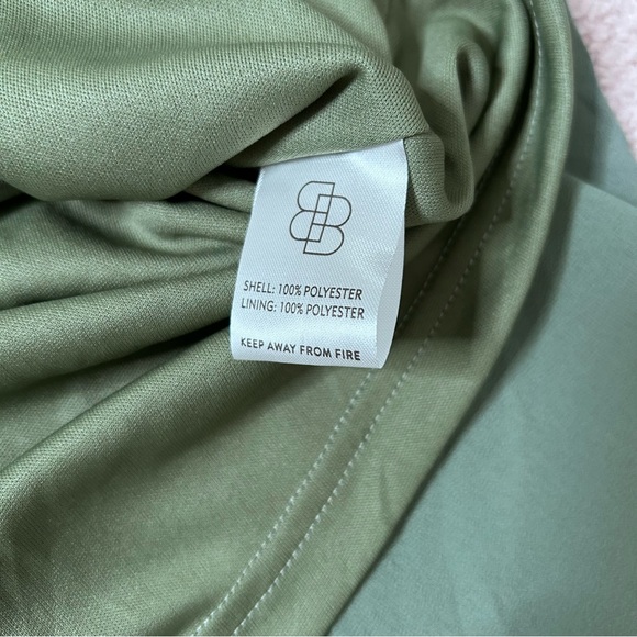 NWT Baltic Born Olivia Maxi Dress Eucalyptus Green Long Sleeve Size Large - Picture 5 of 12